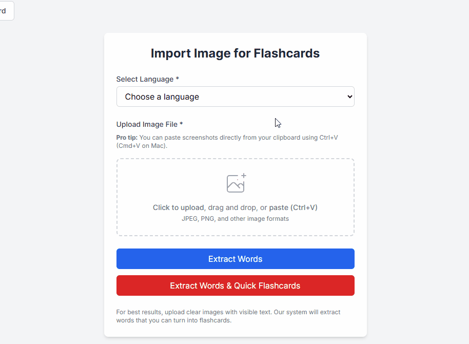 Import Image Example